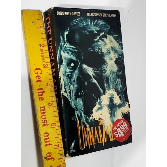 The Unnamable II VHS Horror H.P. Lovecraft John Rhys-Davies Prism Not tested - Picture 15 of 15